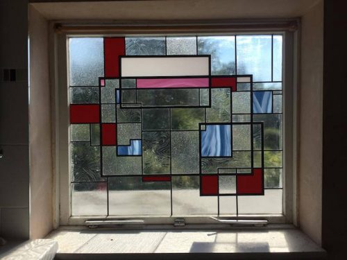 Modern stained glass design