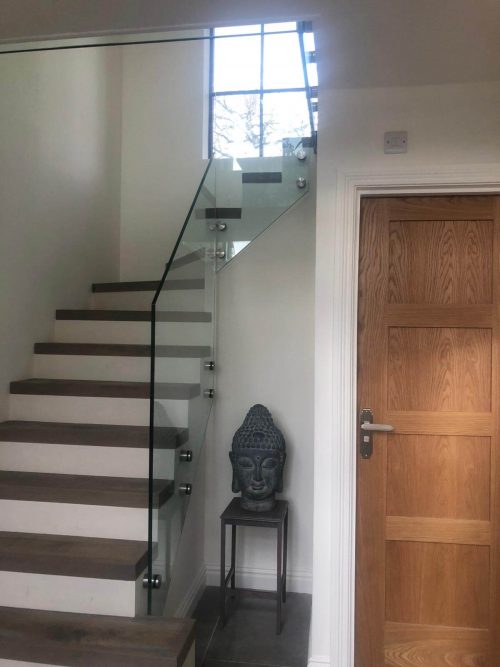 Glass Stairs Internal Balustrading