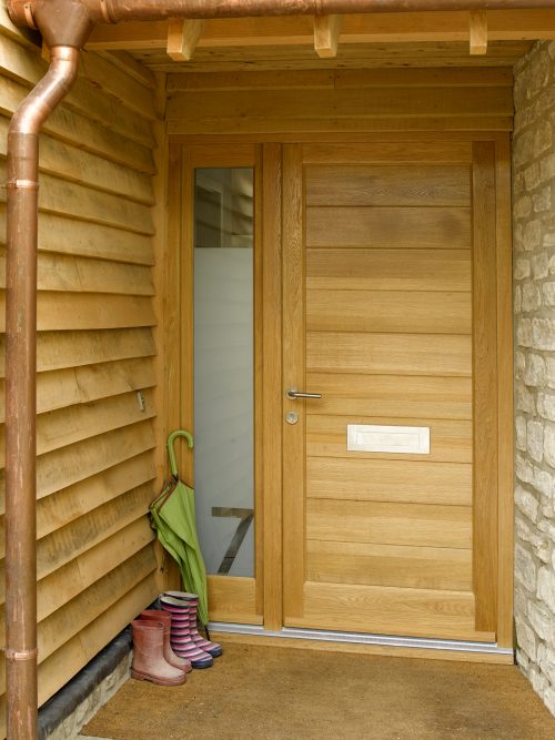 Timber Entrance Door