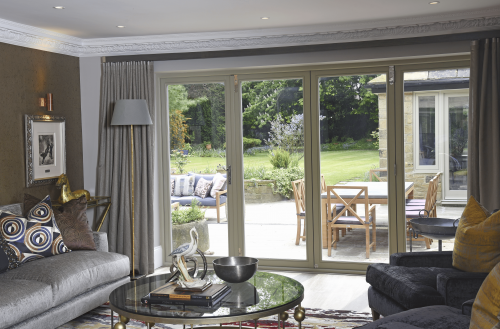 White Wooden Bifold Doors