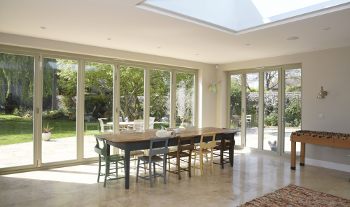 Internal White Timber Bifold Doors