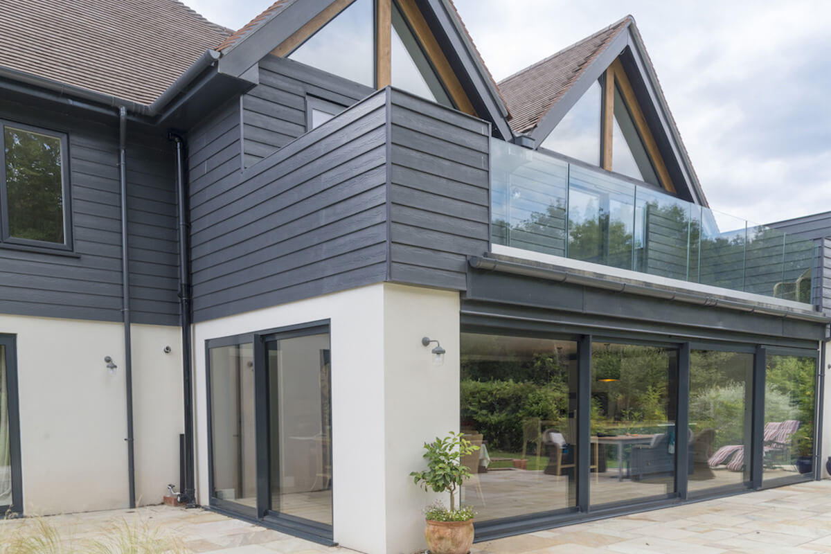 Aluminium Doors With Double Glazing In Surrey P P Glass