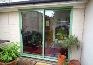 Green Crown aluminium patio door