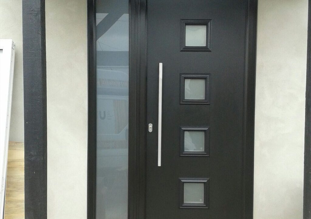 Solidor black composite door