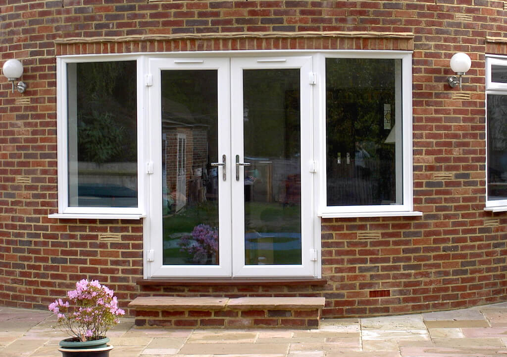 PVC French Doors in Surrey & West London P & P Glass