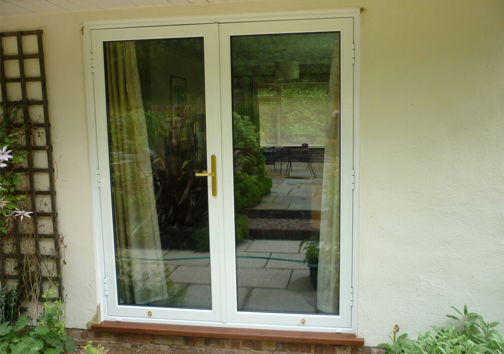Aluminium French Doors with Double Glazing in Surrey P & P Glass