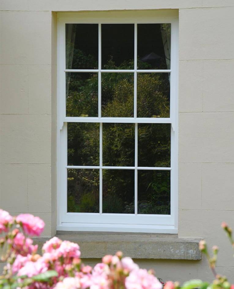 Double Glazed Timber Sliding Sash Windows Surrey P&P Glass