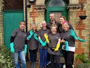 Guildford Homeless Shelter spring clean