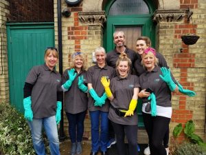 Guildford Homeless Shelter spring clean