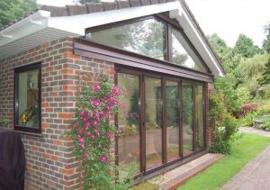 Rosewood Timber Bifold Door