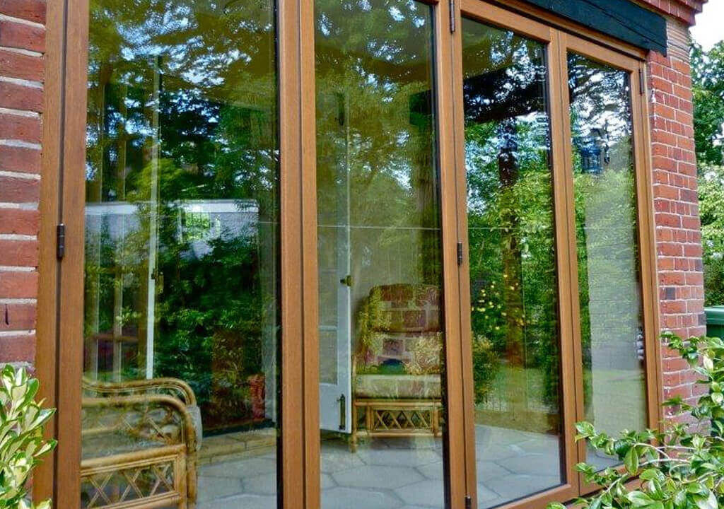 Timber Bifold Doors in Surrey & West London P & P Glass