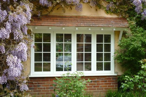 White uPVC Casement Window