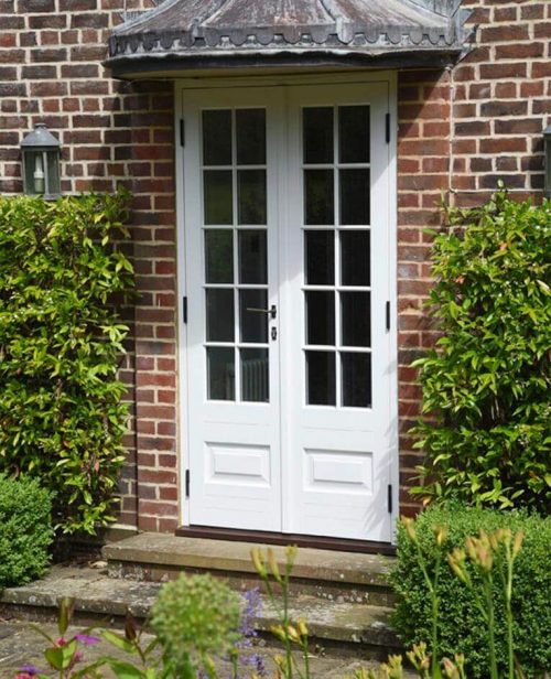 White Timber Front Door