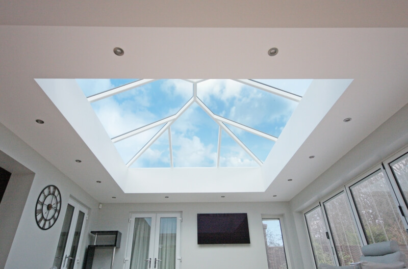 Interior Korniche aluminium roof lantern