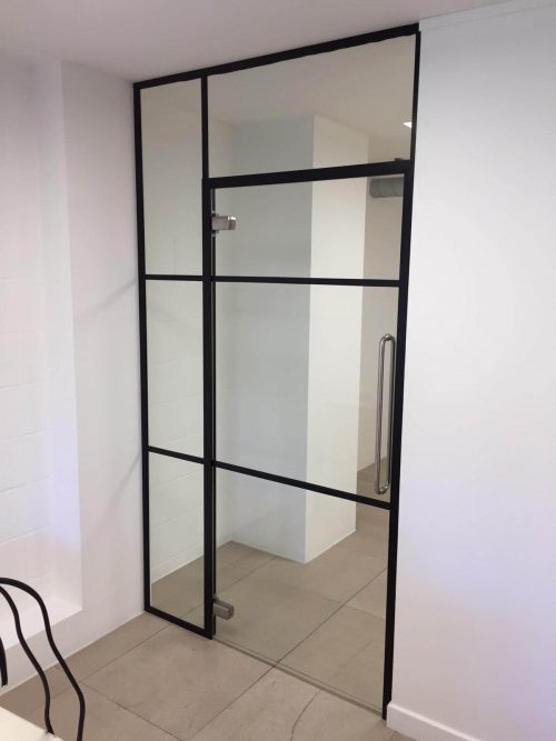 Office glass partition