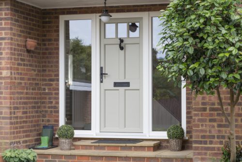 uPVC Timber Alternative Entrance Door