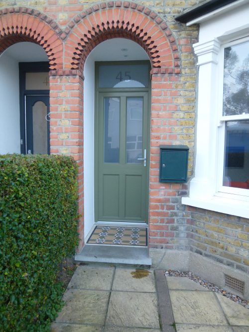 uPVC Timber Alternative Entrance Door