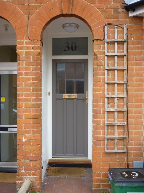 uPVC Timber Alternative Entrance Door