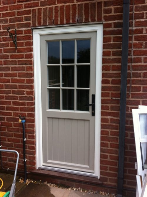 uPVC Timber Alternative Entrance Door