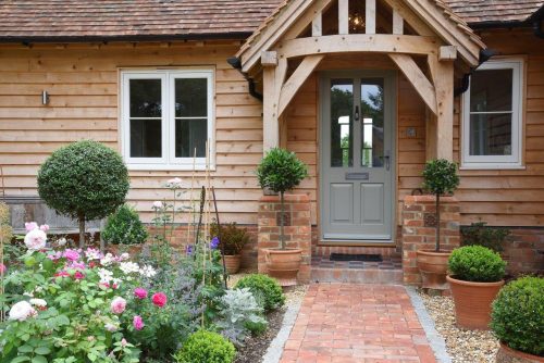 Timber Entrance Door