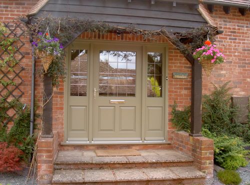 Timber Entrance Door